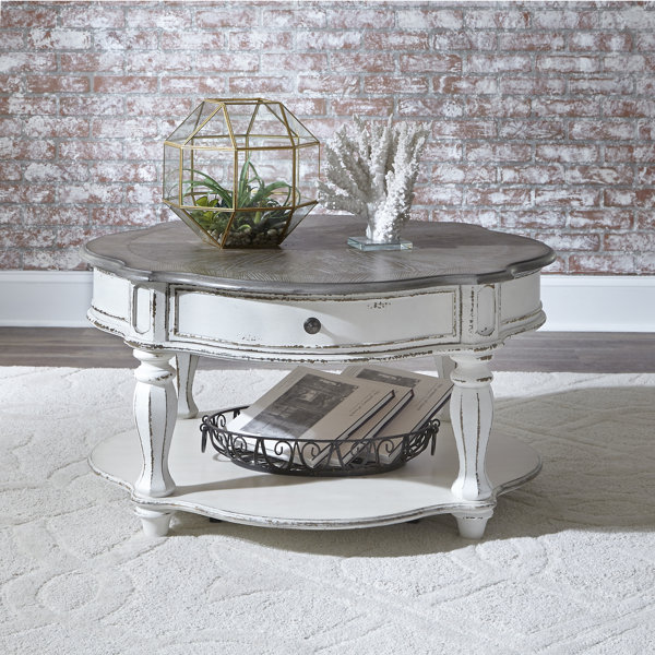 Antique Cream Coffee Table Wayfair